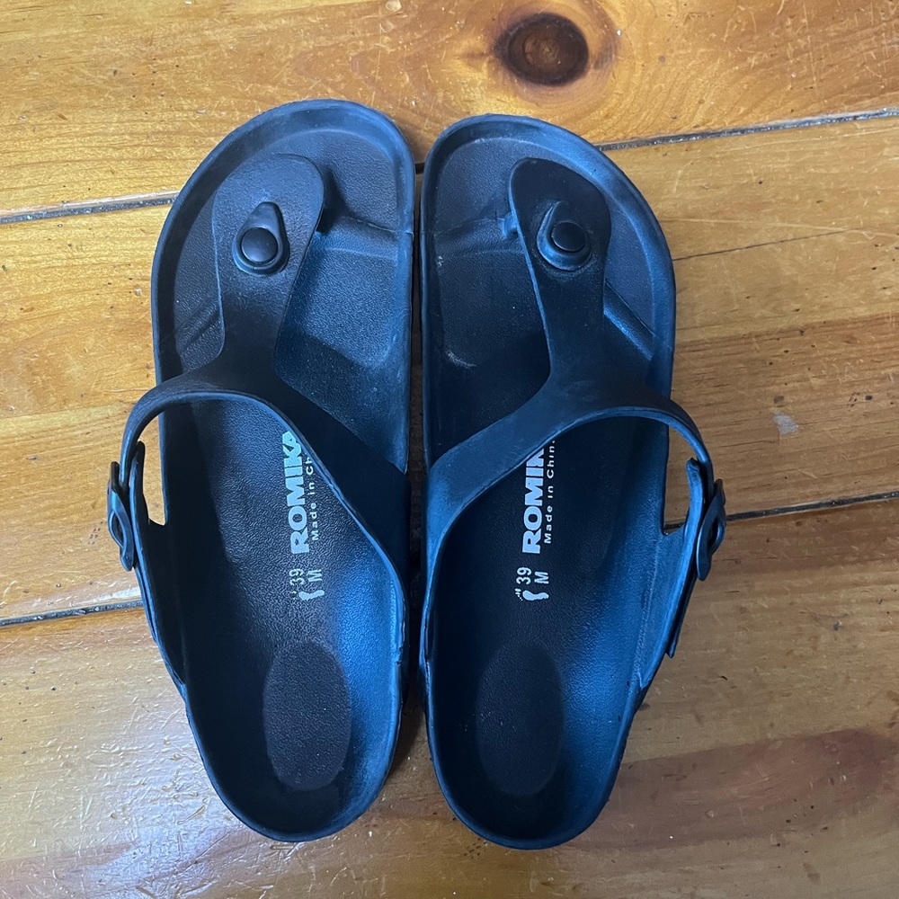 Romika Women's Roemer 07 EVA Sandals Black - Picture 3 of 3
